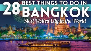 Best Things To Do in Bangkok 2024 [upl. by Ahkihs850]