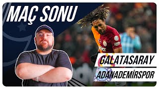 Galatasaray  Adana Demirspor  Maç Sonu Değerlendirmesi [upl. by Einohpets]