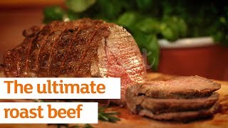 How to cook the ultimate roast beef With Rejina SaburCross  Recipe  Sainsburys [upl. by Fatima]