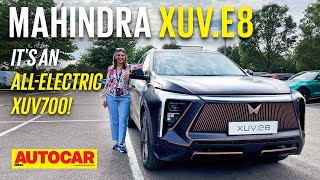 2024 Mahindra XUV e8  Its the allelectric XUV700  First Look  Autocar India [upl. by Deirdre46]