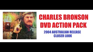 Charles Bronson DVD Action Pack 2004 Australian Release Closer Look [upl. by Rind975]