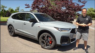 Is the 2025 Acura MDX Type S a BETTER performance luxury SUV than a BMW X5 [upl. by Rochell]