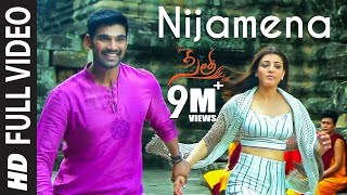 Nijamena Video Song  Sita Telugu Movie  Bellamkonda Sai Sreenivas Kajal Aggarwal  Anup Rubens [upl. by Yeliab]