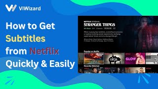 How to Get Subtitles from Netflix Quickly and Easily [upl. by Annaet540]