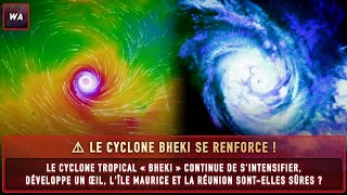 Cyclone Bheki  Fortes Pluies Et Avertissements Pour Maurice [upl. by Ennaitsirhc173]