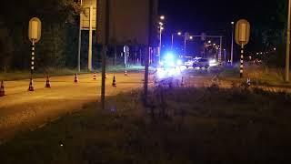 20241006 Politie met spoed door Ede over de Rijksweg richting de A30 [upl. by Sum]