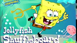 SpongeBob  Jellyfish Shuffleboard [upl. by Licko]