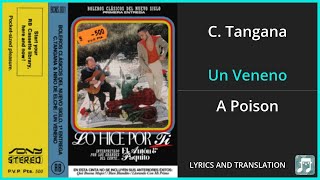 C Tangana  Un Veneno Lyrics English Translation  ft Niño de Elche  Spanish and English [upl. by Mcknight]