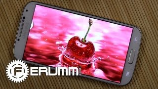 Samsung Galaxy S4 i9500 i9505 Обзор Подробный Видеообзор Корейского Флагмана FERUMMCOM [upl. by Hilly]