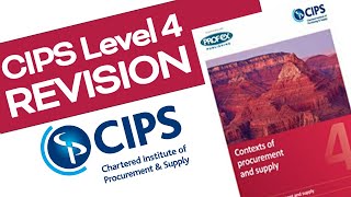 CIPS Level 4  Contexts of Procurement amp Supply Revision Notes [upl. by Laszlo57]