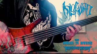 DISKORD Norway  Onward To Nowhere BASS PLAYTHROUGH Tech Death Metal Transcending Obscurity [upl. by Cahra]