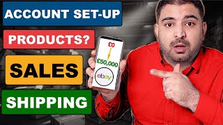 Complete Guide to Start Selling on eBay UK in 2024 No Investment [upl. by Leacim577]