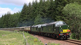 Class 37 Crianlarich  3752137667 1Z18 Oban  Crewe 120621 [upl. by Nirehtac]