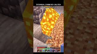 Farm de Calcita simples e facil no minecraft java [upl. by Kristo]