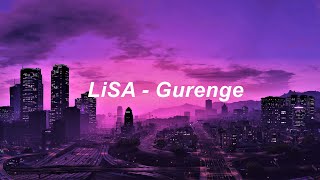 LiSA  Gurenge Easy Lyrics [upl. by Eanat]