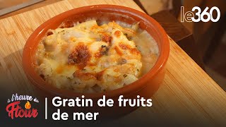 À lheure du ftour Gratin de fruits de mer [upl. by Telrats]