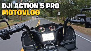 quotPrimeiro Motovlog Brasileiro com a Nova DJI Action 5 Proquot [upl. by Idur]