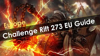 Diablo 3 Challenge Rift 273 EU Guide [upl. by Cohla]