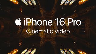 iPhone 16 Pro Cinematic Video Apple Log 4K120 [upl. by Lorelle61]