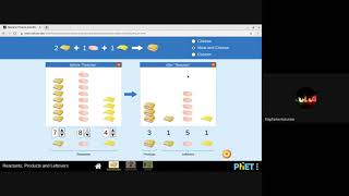 Reactants Products and Leftovers Simulation [upl. by Minabe621]