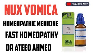 Nux Vomica Homeopathic Medicine Symptoms amp Uses  30 C 200 C [upl. by Veneaux]