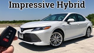 The Hybrid Camry Might Be The BEST CAMRY  2018 Toyota Camry Hybrid [upl. by Siuqaj427]