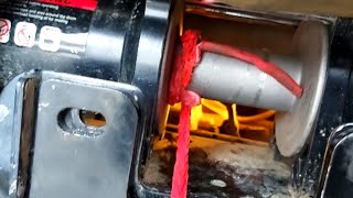 Installing a Synthetic Winch Rope on a Cable Winch [upl. by Countess]