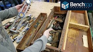 Toolbox Time Capsule unpacking a 19301950s era Carpenters Toolbox EP43 [upl. by Alarice136]