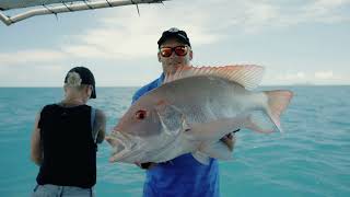 Hand Line Fishing The Great Barrier Reef [upl. by Semajwerdna]