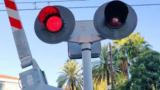 Salou Sangulí Resort Railway Crossing Cataluñya [upl. by Fedora]