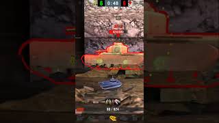 Grizzly vs T34 Crusader AT 2 wotblitz [upl. by Jamnis]