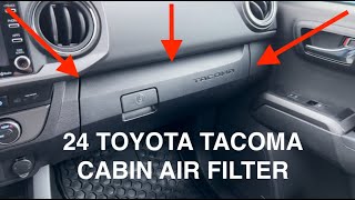 23 2023 Toyota Tacoma Cabin Air Filter Replacement How To [upl. by Sherwood870]