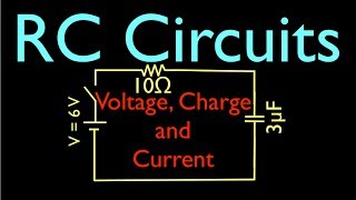 RC Circuit Analysis 1 of 8 Voltage and Current [upl. by Ano]