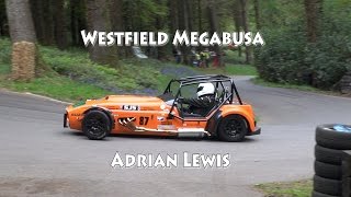 Westfield Megabusa at Wiscombe Park Speed Hillclimb May 2015 Adrian Lewis [upl. by Sophi808]