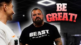 Eddie Hall on going pro in arm wrestling [upl. by Sherburn]