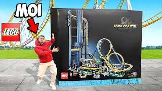 Jai construit le Plus Grand MANÈGE LEGO du MONDE  😰 ROLLER COASTER GÉANT  🎢 [upl. by Treblihp744]