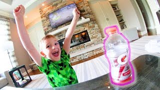 Father amp Son BEST BOTTLE FLIPS EVER [upl. by Animas]