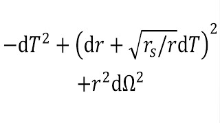 PainleveGullstrand metric [upl. by Ger566]