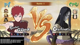 Kazekage Gara Temari amp Kankuro Vs Orochimaru Kabuto Yakushi amp Sasuke Uchiha [upl. by Attenhoj116]