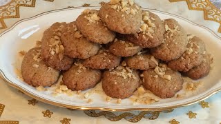 Greek Christmas Honey Cookies  Melomakarona  گریک کریسمس کوکیز Cook With Bismillah [upl. by Maureen]