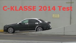 Erlkönig C Klasse 2014 wird getestet TEIL 2  Mercedes CClass 2014 prototype tested PART 2 [upl. by Ollie407]