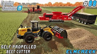 Sugar beet harvester amp processing plant self propelled shredder  Elmcreek  FS 22  Timelapse 88 [upl. by Kendry841]