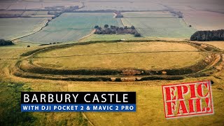 Barbury Castle DJI Pocket 2 amp Mavic 2 Pro [upl. by Halyahs696]