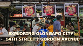 WALKING AT OLONGAPO CITY 14TH STREET  GORDON AVENUE 4K HDR 2024 WALKING TOUR [upl. by Conant81]