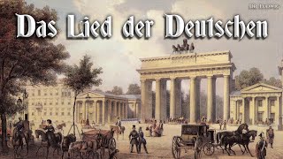 Das Lied der Deutschen Full German anthemEnglish translation [upl. by Baudoin758]