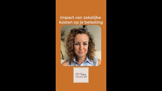 De impact van zakelijke kosten op je belasting [upl. by Nosle]