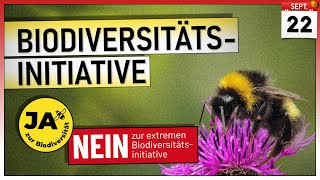 «Biodiversitätsinitiative»  Volksabstimmung 22 September 2024 [upl. by Sherj241]