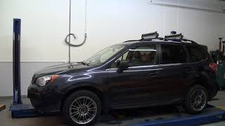 Installing ISC N1 Coilovers  Accessories on a 14 Subaru Forester XT [upl. by Gnep]