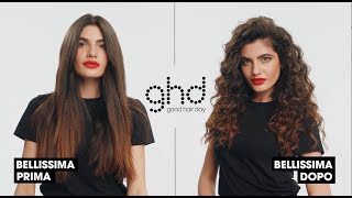 Hair Tutorial piega Onde Voluminose con larricciacapelli ghd Thin Wand [upl. by Aliekat324]