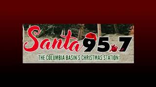 KKSR Walla Walla WA quotSanta 957quot Legal ID 121323Christmas Music [upl. by Nobe741]